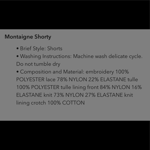 Chantelle Montaigne Shorty - Picture 3 of 12